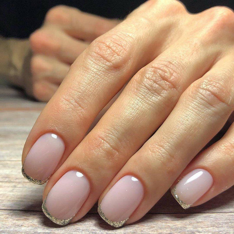 Pink Nails Design Bride Nails French Tip Nails Manicure