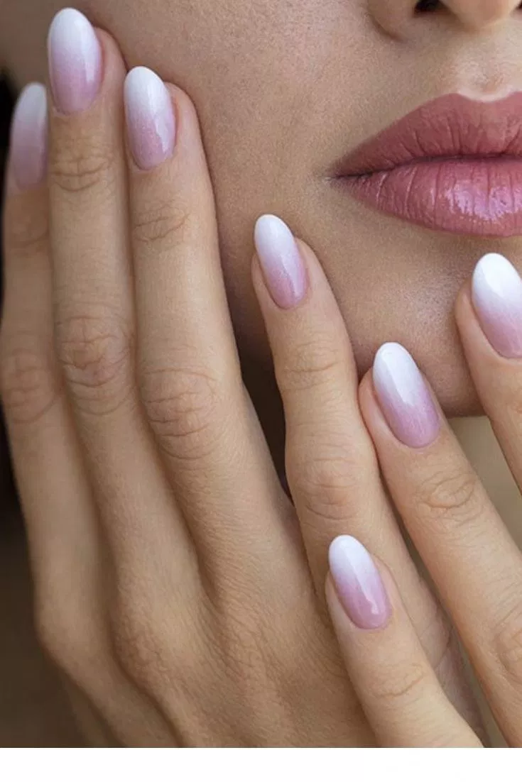 50 Wedding Natural Gel Nails Design Ideas For Bride 2019 52 With Images Ombre Nehty Svatebni Nehty Gelove Nehty