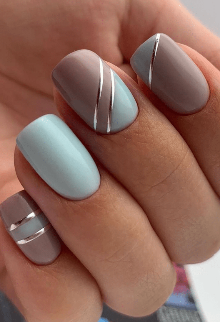 Cool Short Nail Designs Ideas You Must Love24 In 2020 Short Square Acrylic Nails Square Nail Designs Short Square Nails