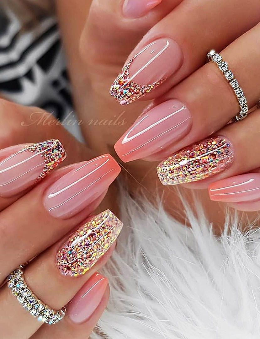 Top 100 Acrylic Nail Designs Of May 2019 Page 63 Of 99 Ombre Nehty Gelove Nehty Design Nehtu