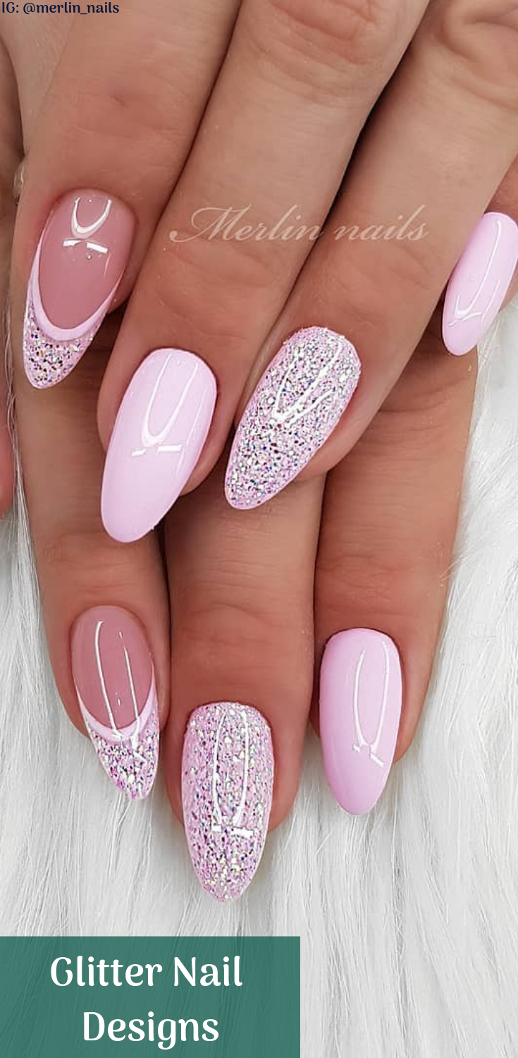 Glitter Nail Designs Polish Light Almost No Smell Only Top Coat And Foundation Have Moderate Odor Hotting Colors Op Gelove Nehty Design Nehtu Barevne Nehty