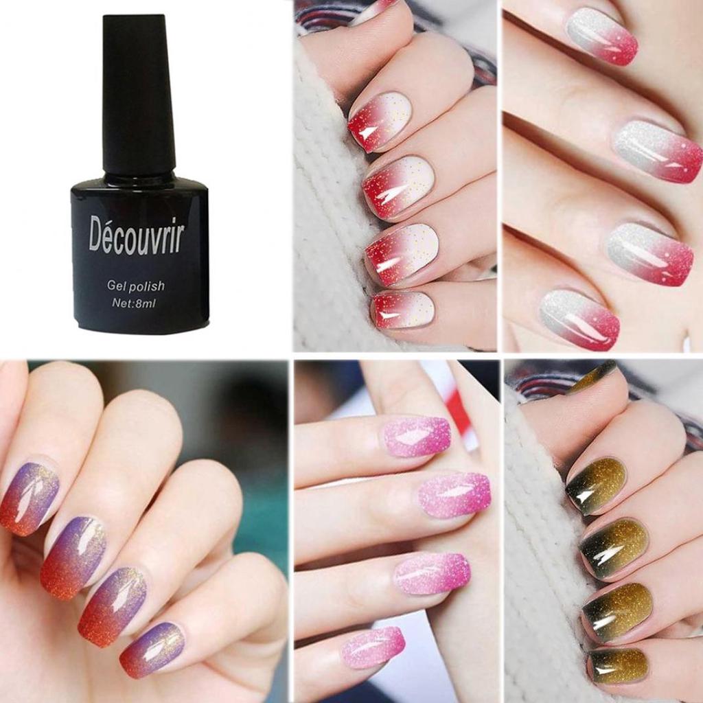 Color Changing With Temperature Uv Nailing Long Lasting Gel Polish Nail Manicure Buy At Low Prices In The Joom Online Store