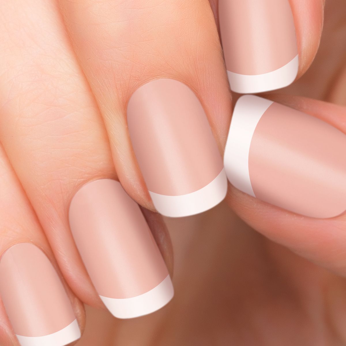 Perfect French Tips For Gel Nails With Images