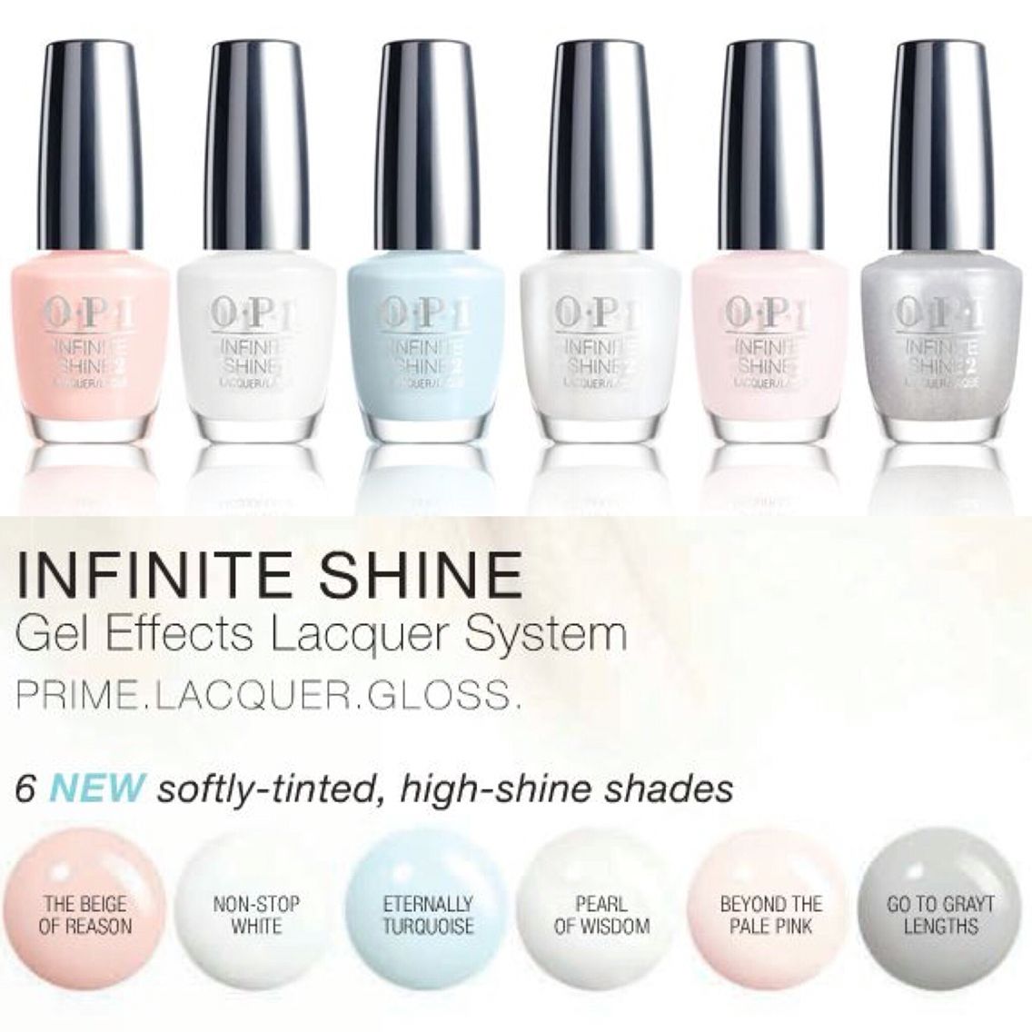 Opi Infinite Shine Gel Effects Lacquer First Impressions