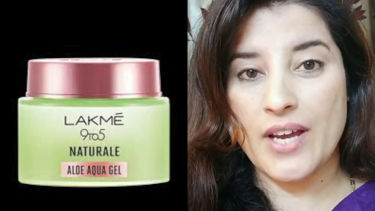 I Tried Lakme 9 To 5 Naturale Aloe Aqua Gel As Primer For Whole Day Honest Review Rachna Jinta Youtube