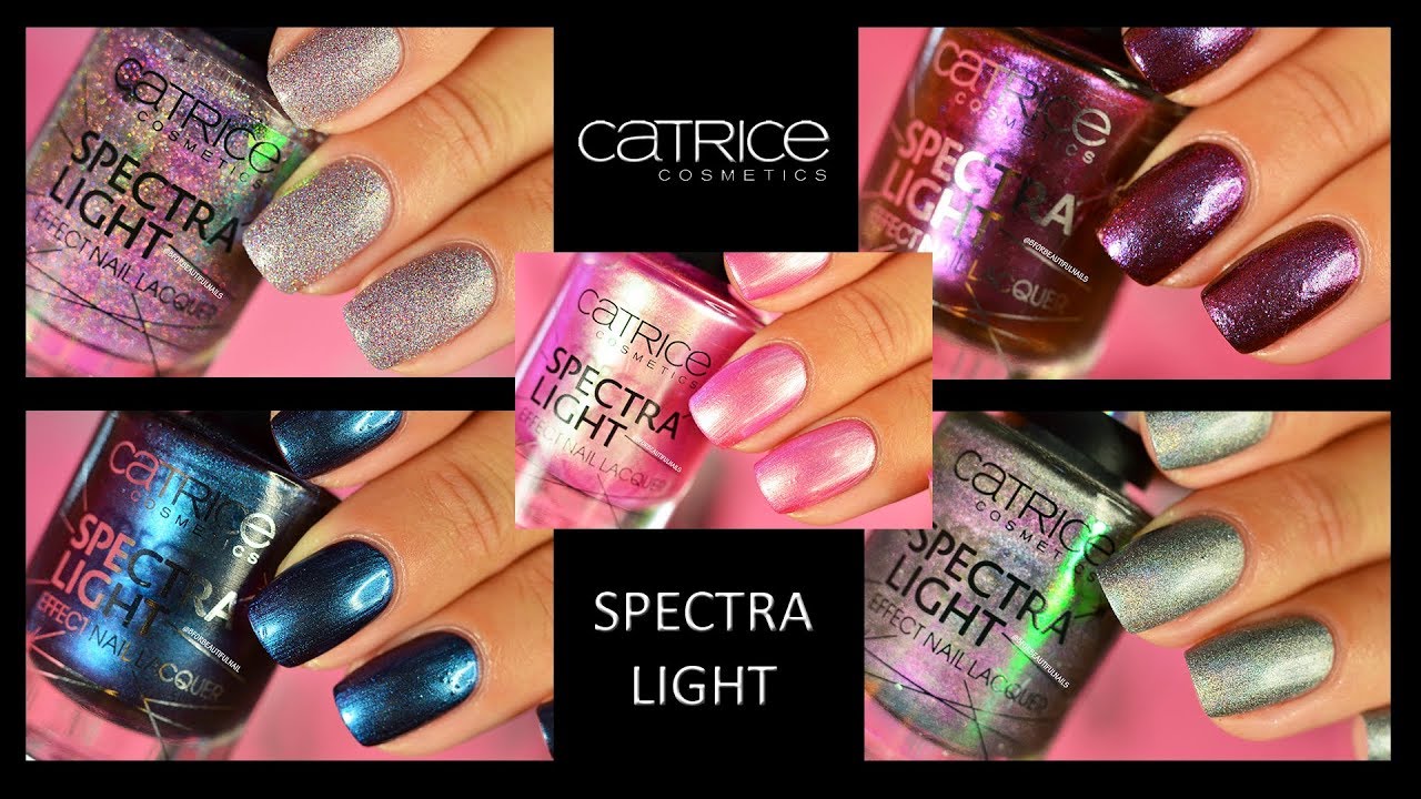 Catrice Spectra Light Collection Swatches Youtube