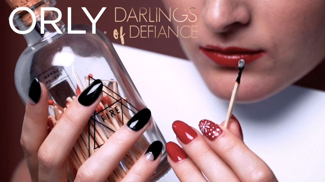 Smela Zimni Trendy Kolekce Laku Na Nehty Orly Darlings Of Defiance Youtube