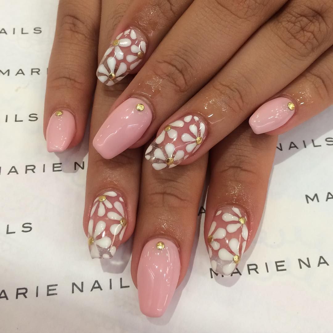 Awesome Summer Acrylic Nail Design Trends 2018 Nehty