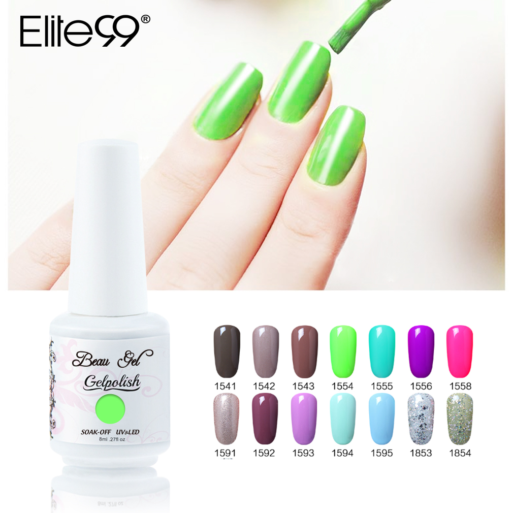 Top 10 Largest Uv Nail Gel Polish 1 8 Colors Ideas And Get Free Shipping Cjlek4ml