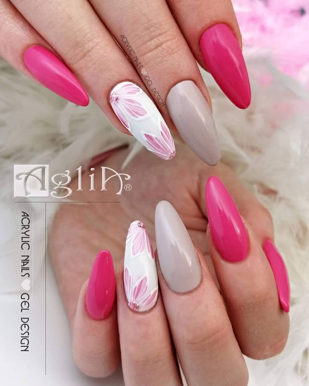 Pink Cupcake Color Gel Nature 2 White Supreme No Wipe Gel Lesk Extreme Top Shine Modelaz Acrylic System Aglia Koupite Si Na Gel Nails Nails Acrylic Nails