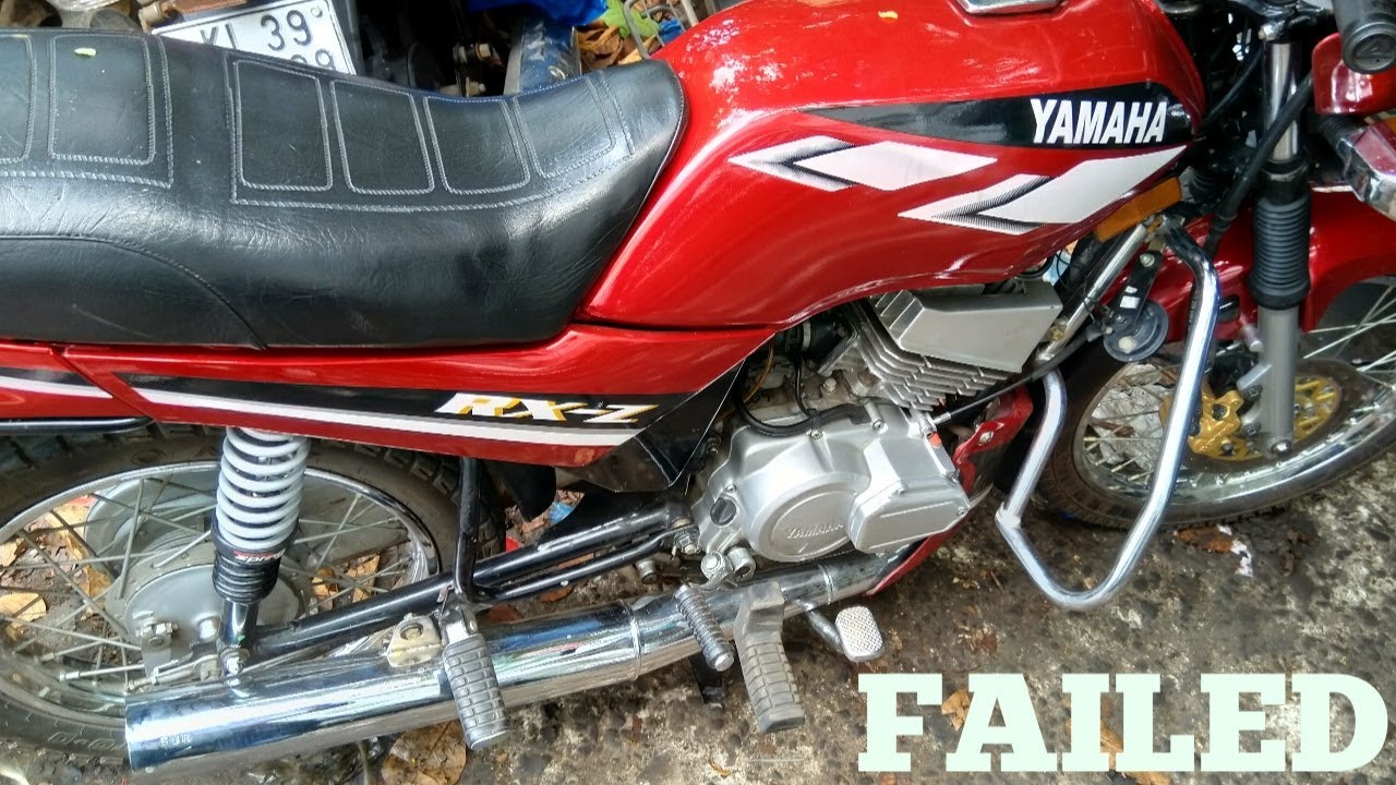 Yamaha Rx Z 135 5speed Exhaust Note Modificatin Failed By Muhammad Ali