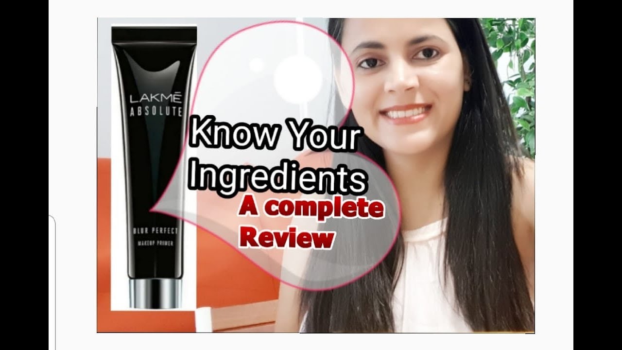 Lakme Absolute Under Cover Gel Face Primer Review Demo Ingredients Youtube