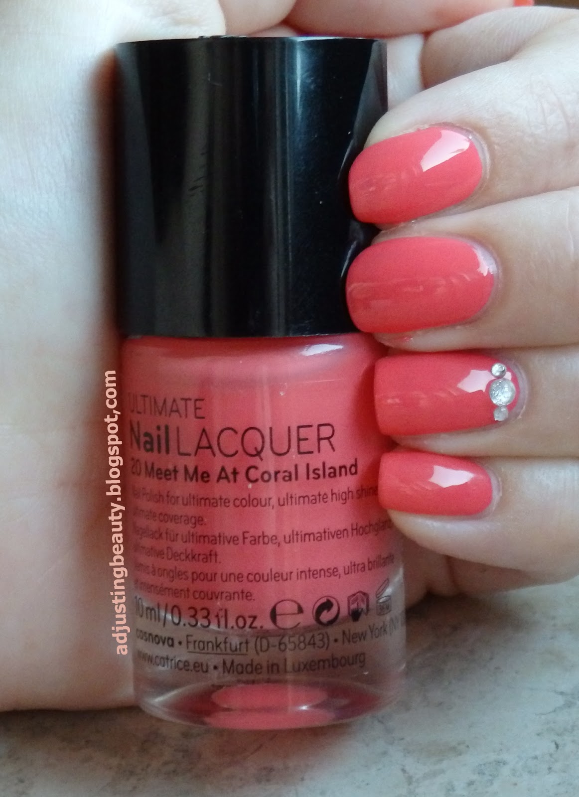 Catrice Nail Lacquer 20 Meet Me At Coral Island Adjusting Beauty