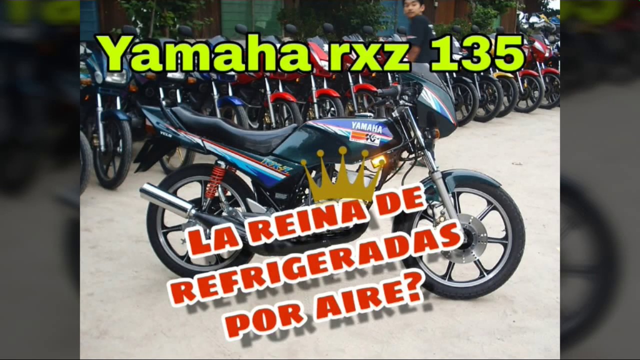 Yamaha Rxz 135 La Mas Potente Refrigerada Por Aire Youtube