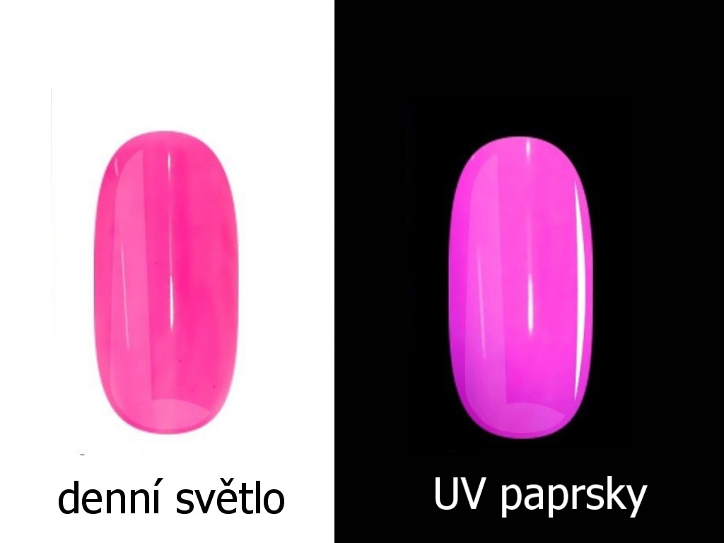 Uv Pigment Na Nehty C 109 Neonova Ruzova