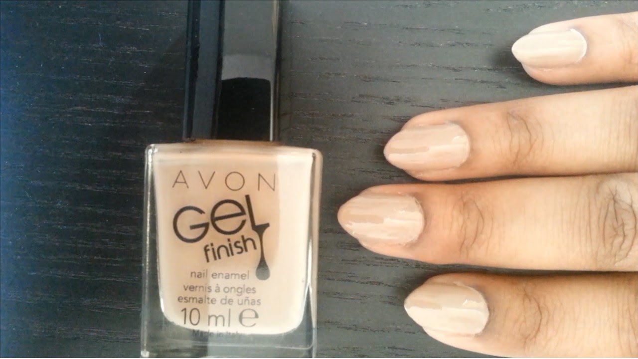 Avon Gel Finish Nail Polish Review Beauty Box X Youtube