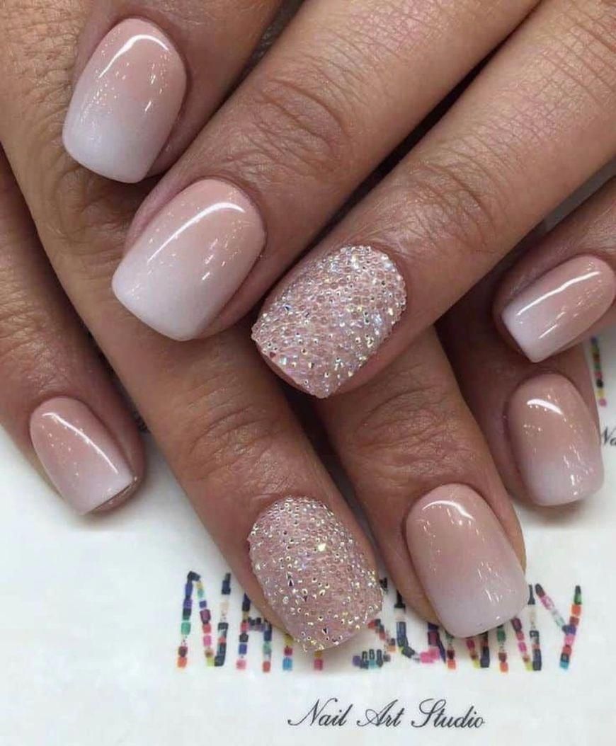 Natural Gel Nails Robust And Fine It S Possible Zlate Nehty Ombre Nehty Pekne Nehty