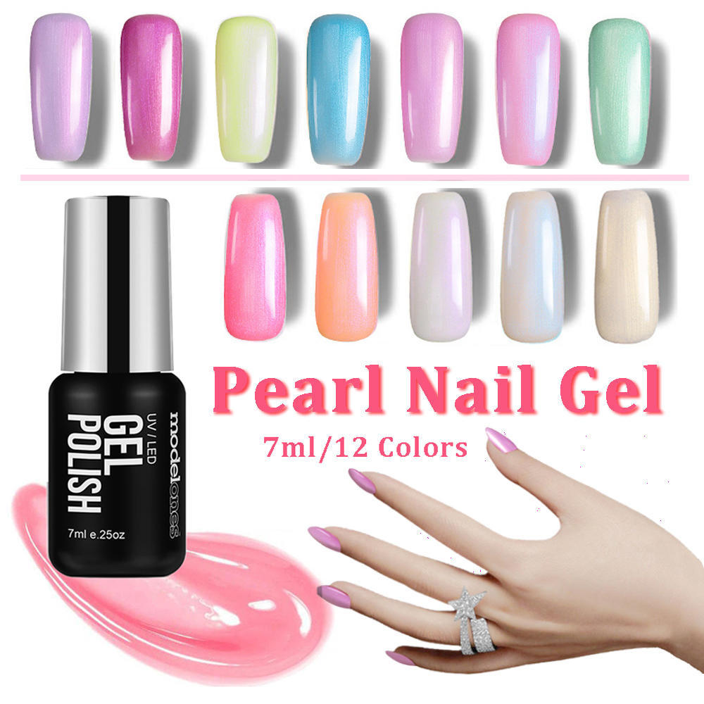 7ml Pearls Glitter Gel Nail Polish Soak Off Uv Pearl Nail Gel Buy At A Low Prices On Joom E Commerce Platform