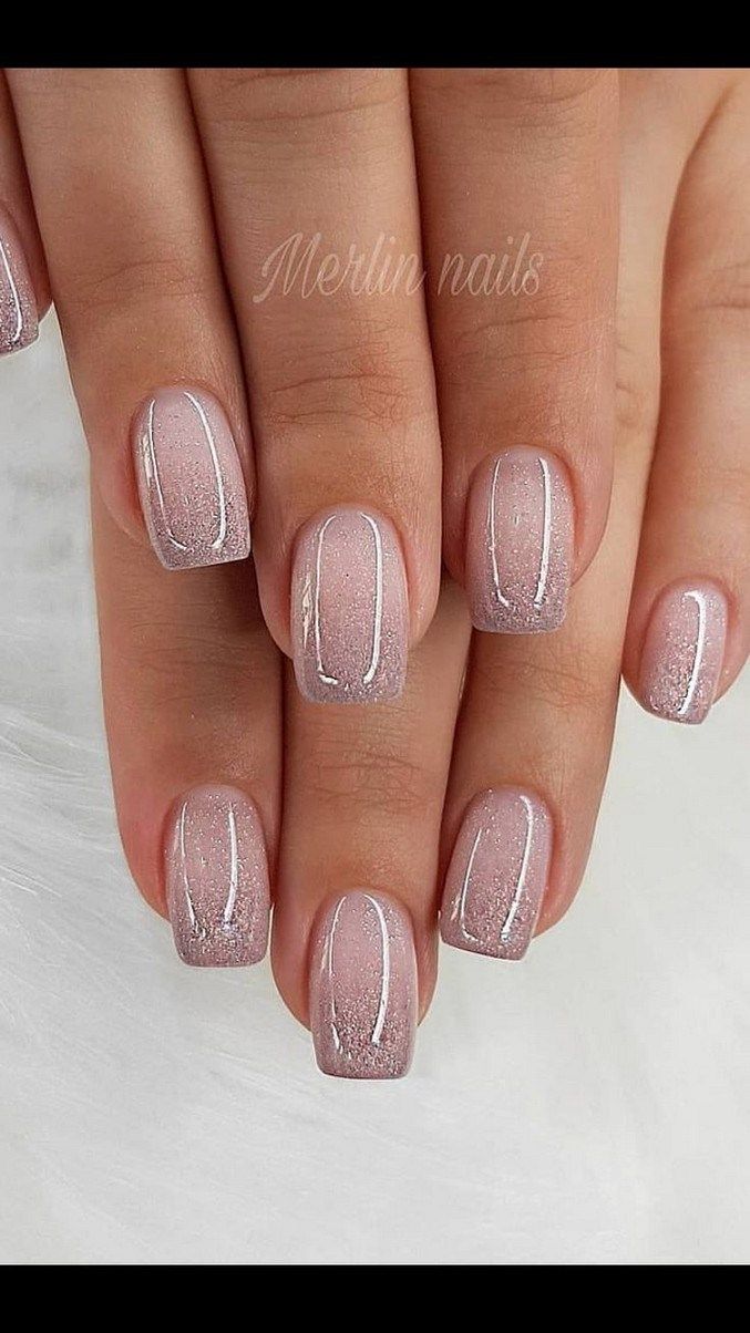 Great Free Nail Art Glitter gel Suggestions Followed by clothing, tresses and boots and shoes, our next … in 2021 - Bride nails, Glitter gel nail designs, Glitter gel nails