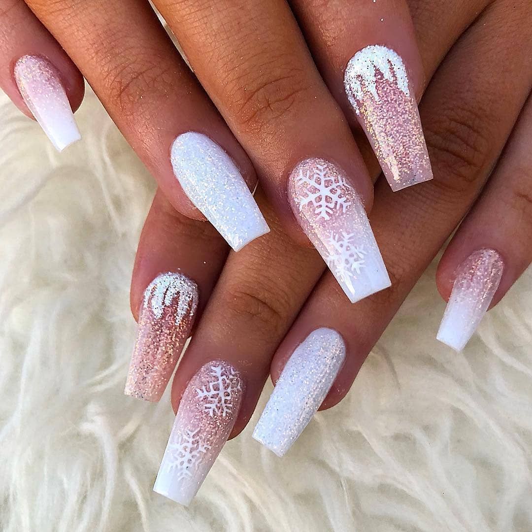 60 Simple Acrylic Coffin Nails Designs Ideas For 2019 With Images Design Nehtu Gelove Nehty Umele Nehty