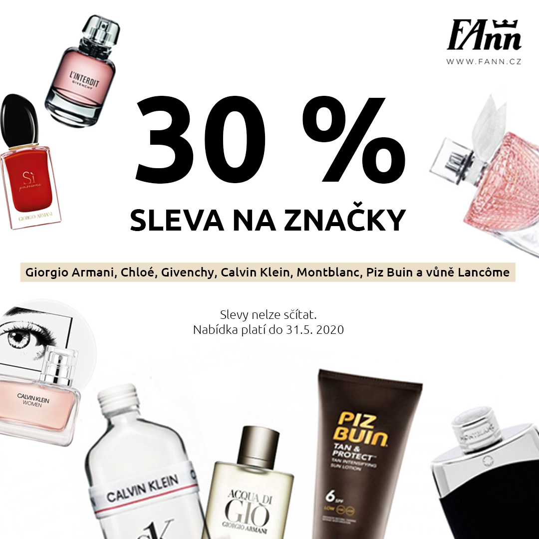 30 Slevy Fann Parfumerie Novodvorska Plaza