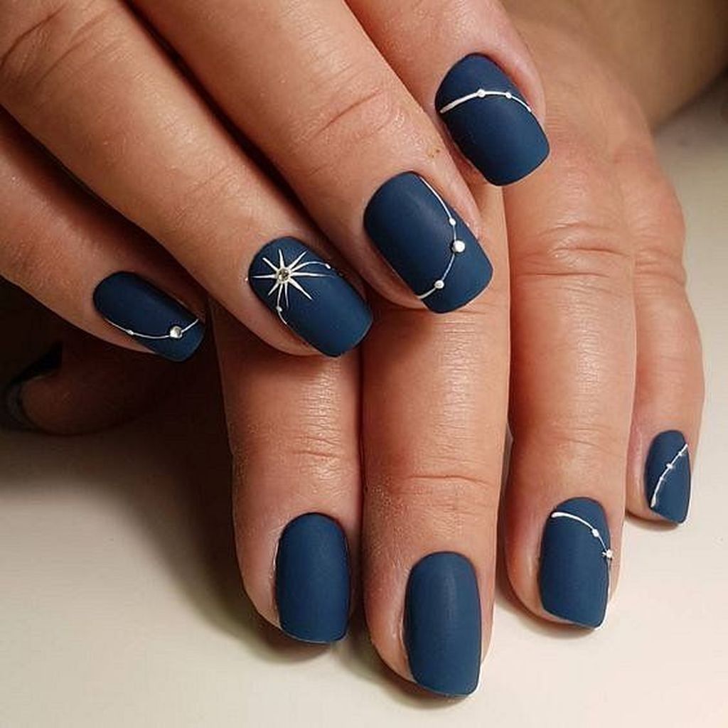 50 Exciting Ideas For New Years Nails To Warm Up Your Holiday Mood Gelove Nehty Design Nehtu Nehty