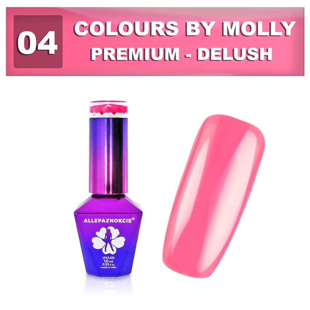 Gel Lak Colours By Molly Premium 10ml Delush