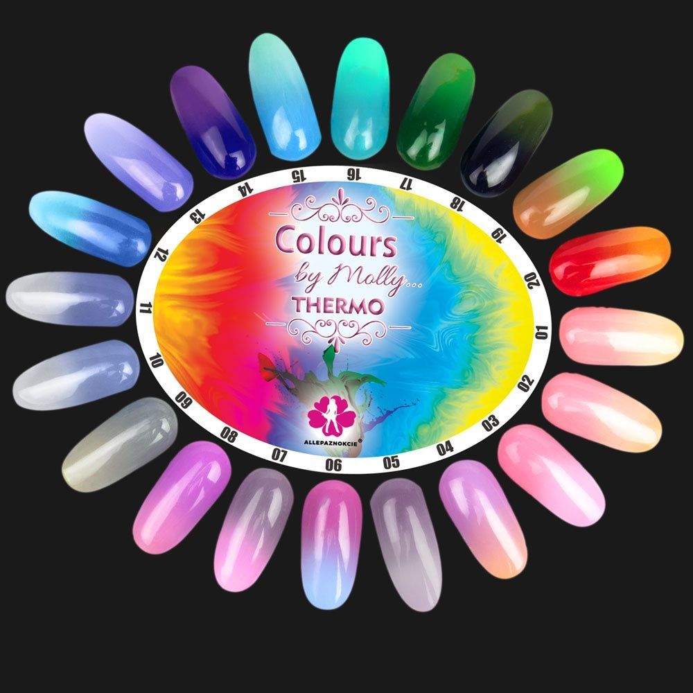 Gel Lak Colours By Molly Thermo 20 10ml